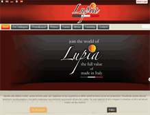 Tablet Screenshot of lupiasrl.com